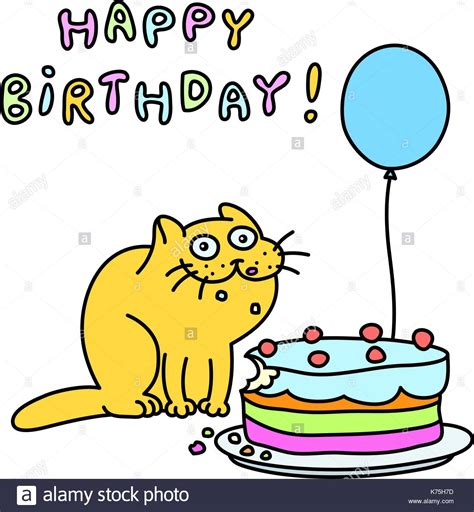 happy birthday cat pictures free|happy birthday cat clip art free.